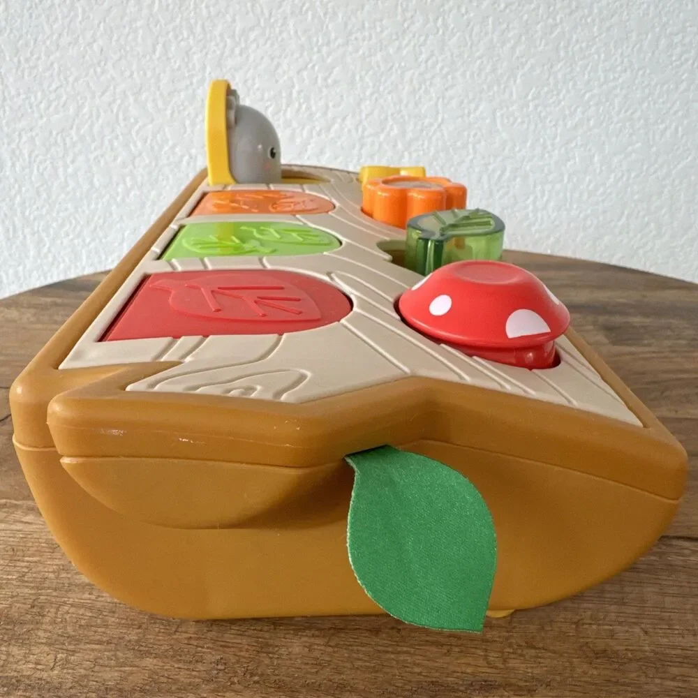 Fisher-Price Hide & Peek Pop-Up Animal Toy Sensory Activity EUC Ages 9+ Months
